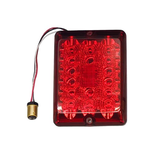Bargman 4784410 LED 84 Series Stop Tail Turn Light Lens Upgrade Module Red