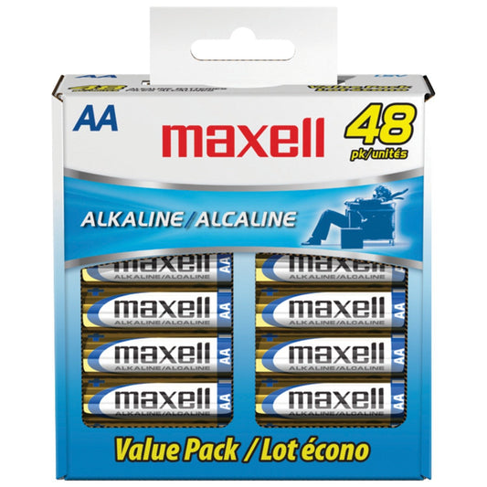 MAXELL 723443 - LR648B 48Pk AA Batteries Box