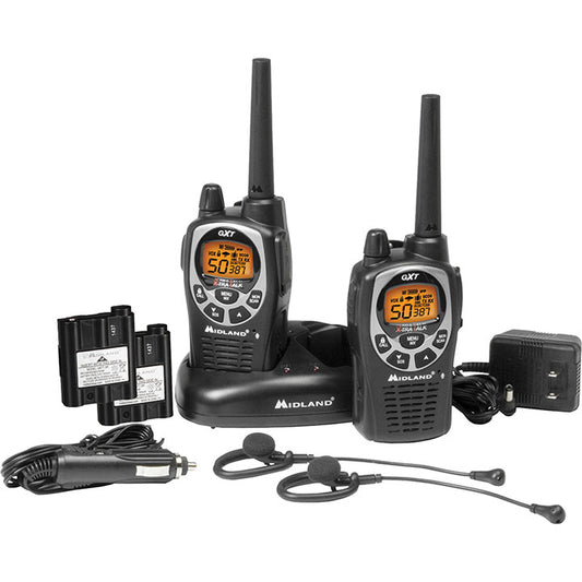 Midland GXT1000VP4 Waterproof Series 50 Channel and Headset