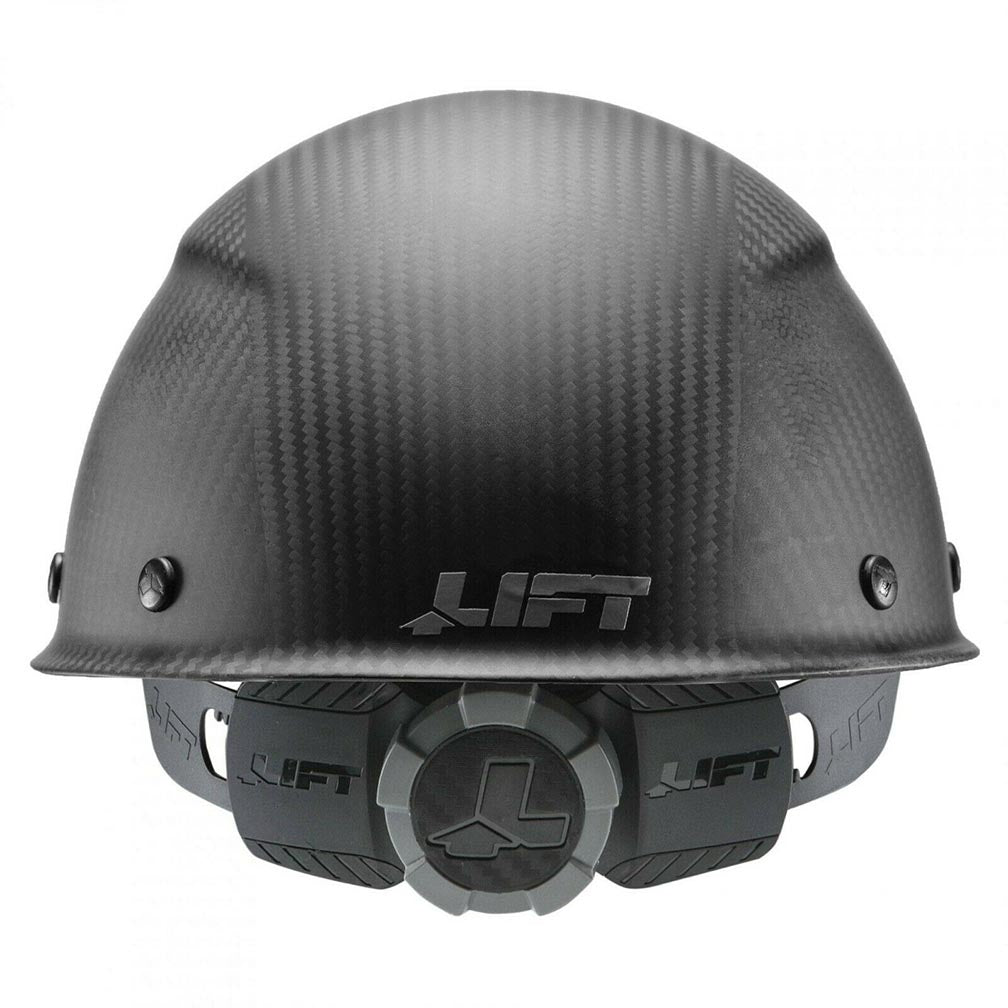 Lift Safety HDCM17KG DAX Carbon Fiber Cap Brim Matte Black