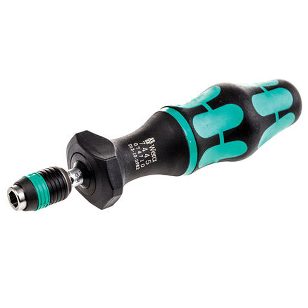 Wera 05074710001 Kraftform 7445 Hexagon Torque Screwdriver 1/4 Head