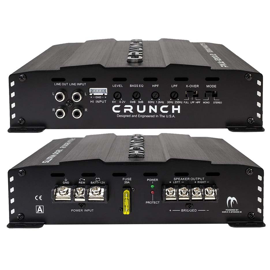 Crunch PXA12002 Amp 1200 Watt 2 Channel Amplifier