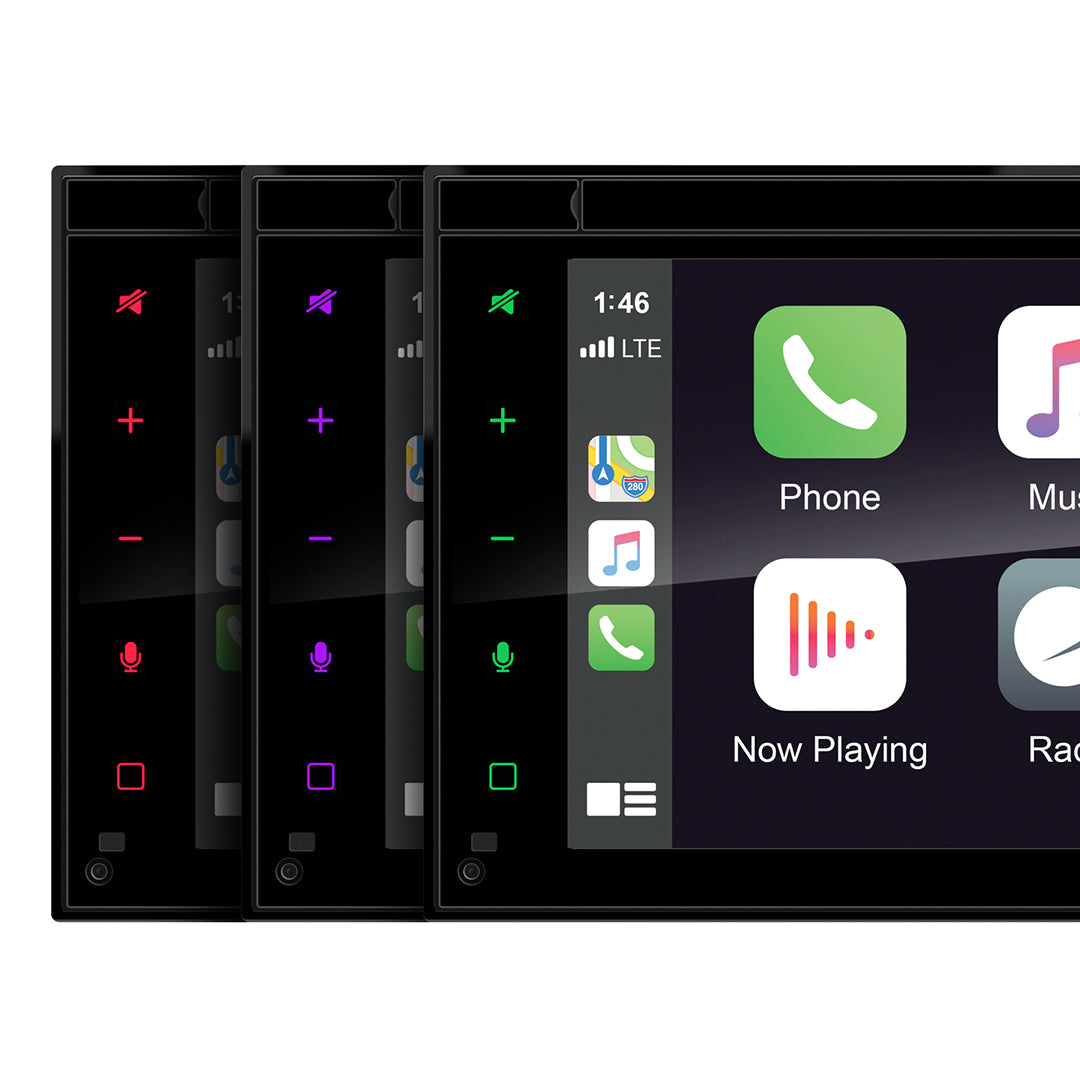 Planet Audio P9900CPA 6.75" Double DIN MECHLESS Fixed Face Touchscreen Receiver