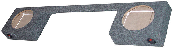 Q Power FORD10 Ford 88-99 Ext Cab Fire Dual 10" Subwoofer Box