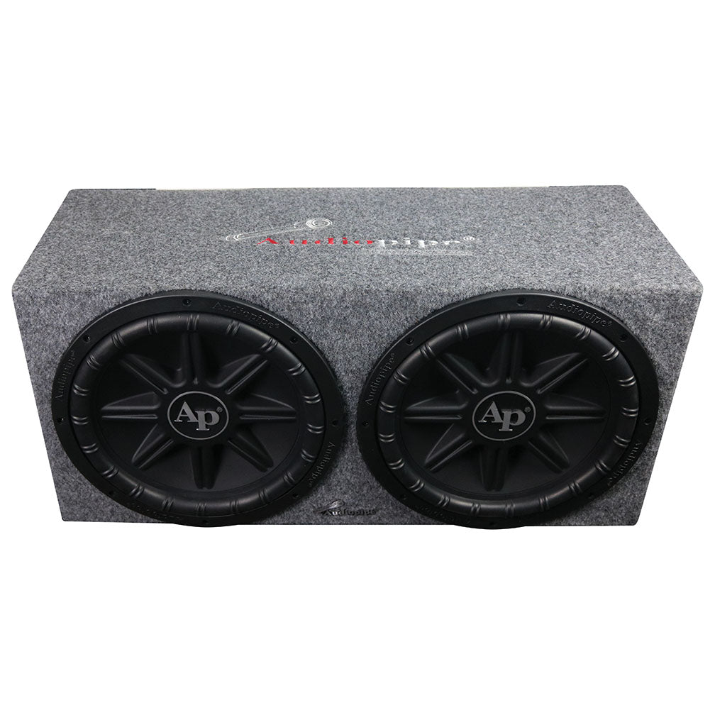Audiopipe APSB12212PX Bass Package - includes APMCRO18002xTSPX1250 in Sealed Box & BMS1500SX