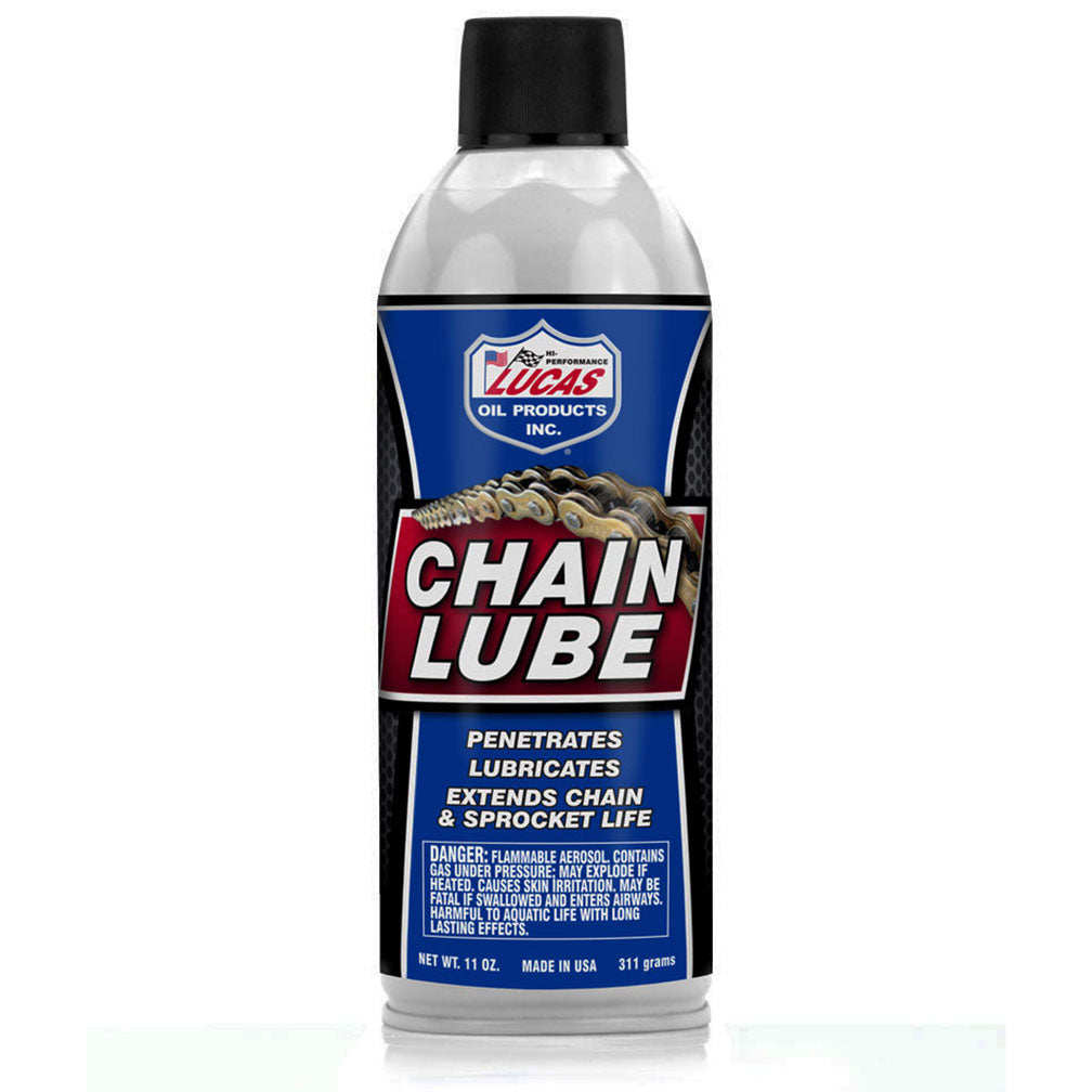 Lucas Oil 10393 Chain Lube Aerosol 11 Ounce