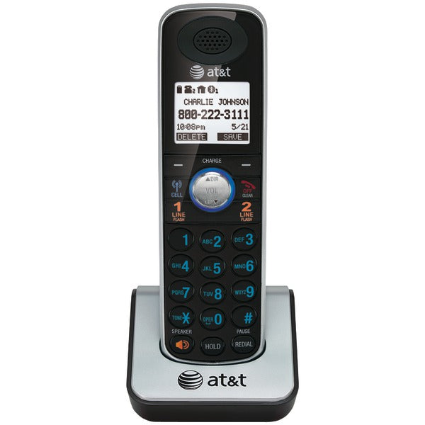 AT&T TL86009 DECT 6.0 2-Line Corded/Cordless Additional Phone Handset w/ Bluetooth