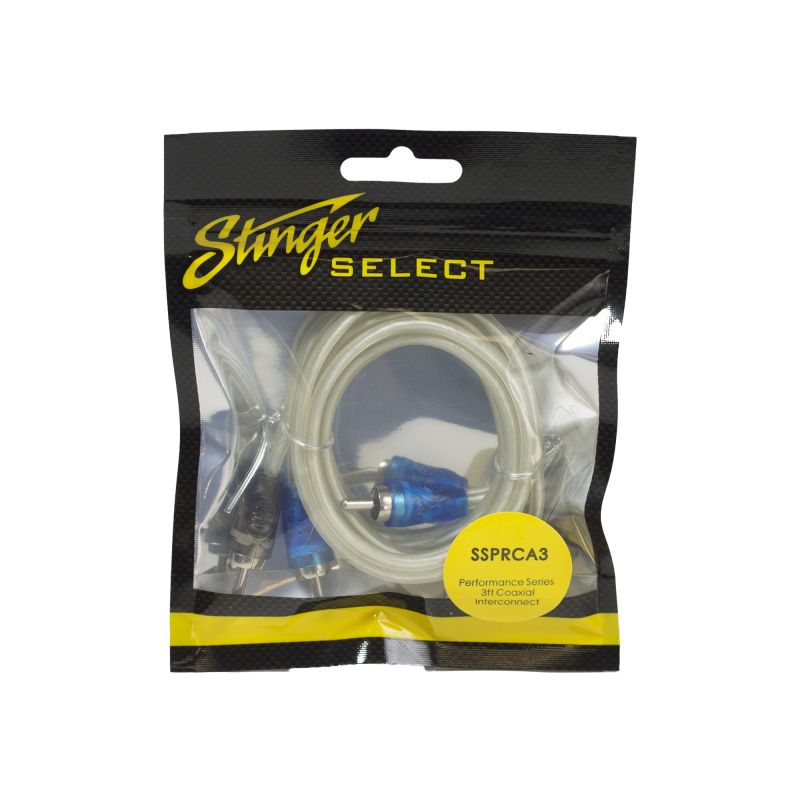 Stinger SSPRCA3 3Ft. RCA Cable