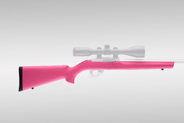 Hogue 22700 Ruger 1022 Rubber Overmolded Stockstard Barrel Channel Pink