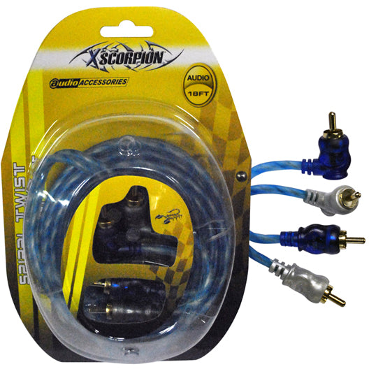 XScorpion STP18 18Ft. RCA Cable