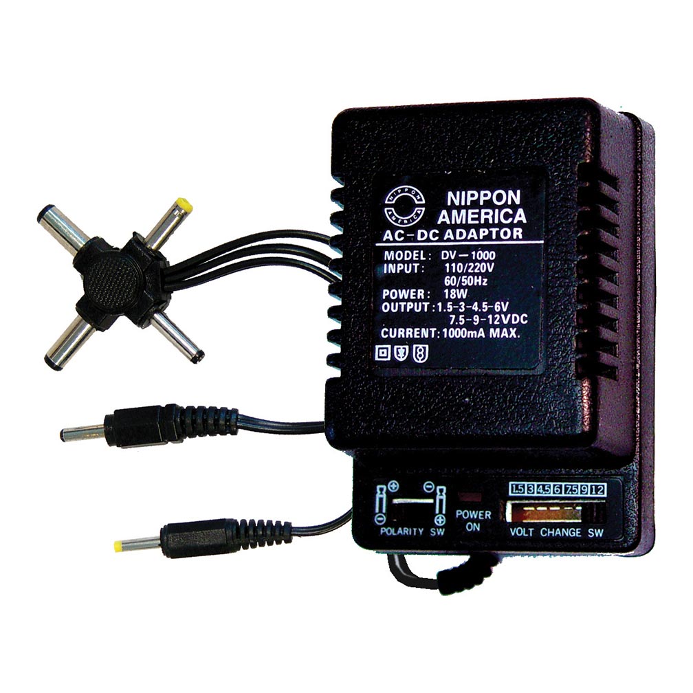 Nippon DV1000 AC ADAPTER 1000mA