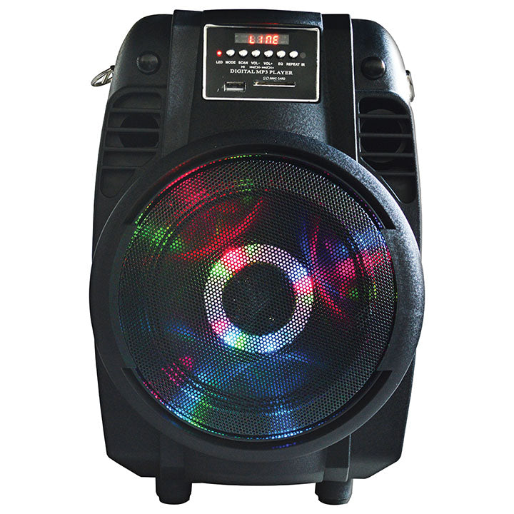 MaxPower MPD65L 6.5" Woofer w/ Moon light USB/SD/Bluetooth/Mic 800 Watt