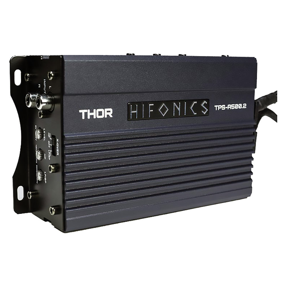 Hifonics TPSA5002 Thor Compact 2 Channel Digital Amplfier 2 x 120 Watts @ 4 Ohm