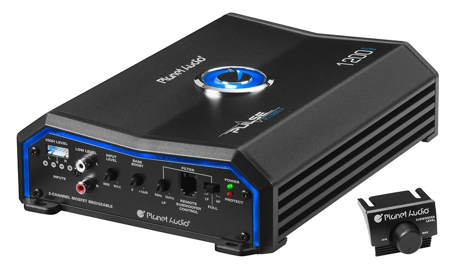 Planet Audio PL12002 1200 Watt 2 Channel Amplifier