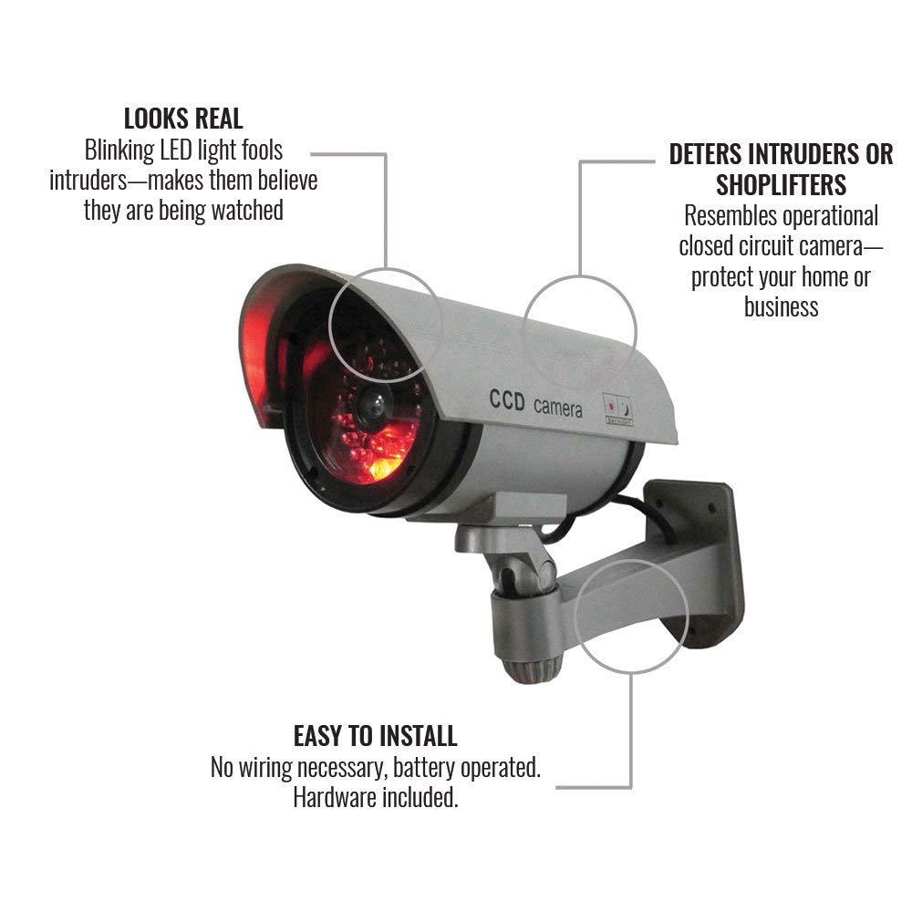 Sabre HSFCCD Fake Security Camera - Bullet