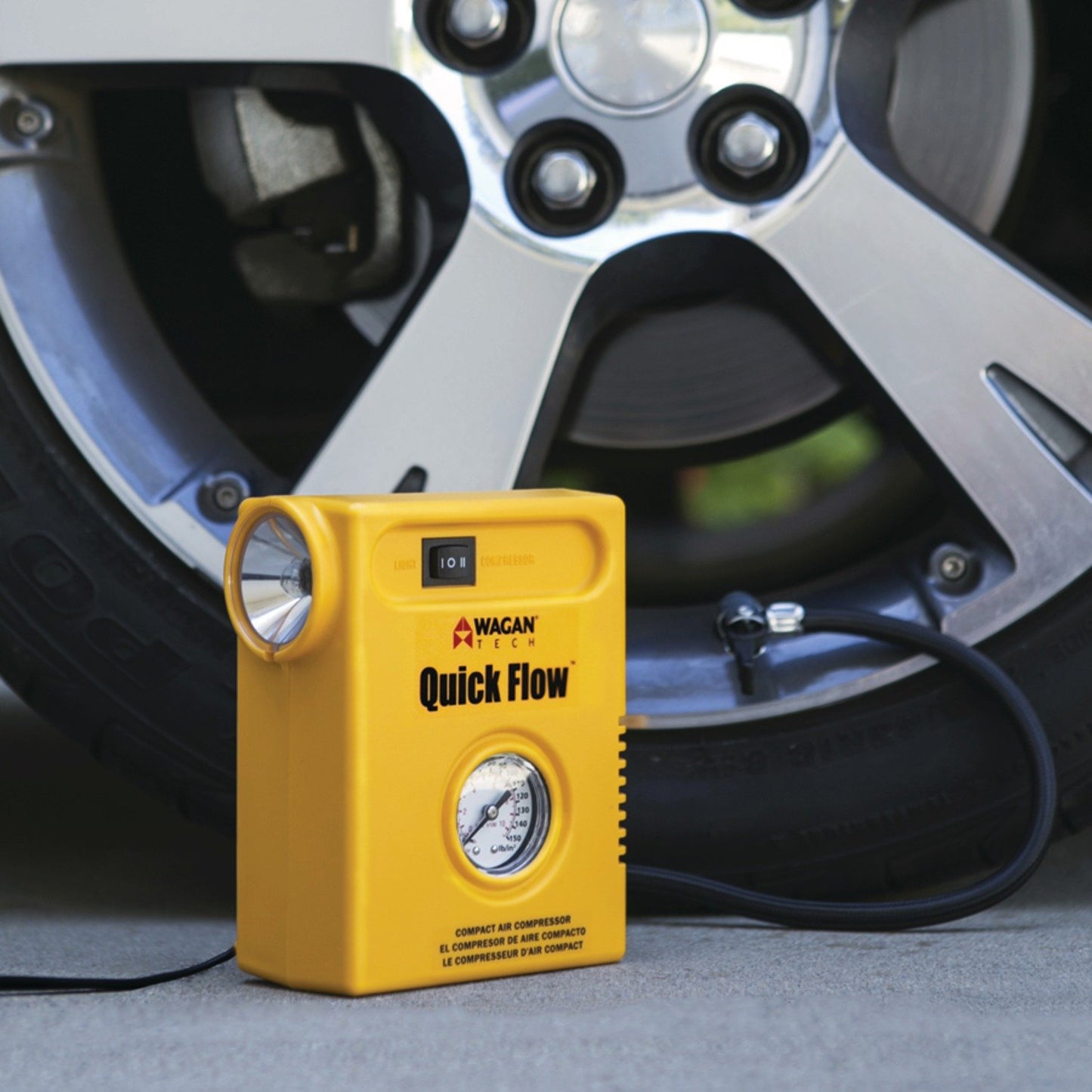 Wagan Tech 2020 Quick Flow™ Compact Air Compressor