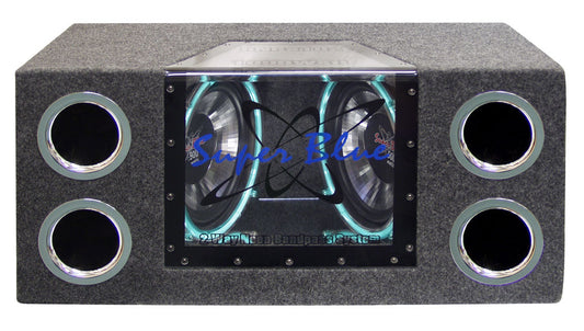 Pyramid BNPS102 10-Inch 1,000-Watt Dual-Bandpass System with Neon Accent Lighting