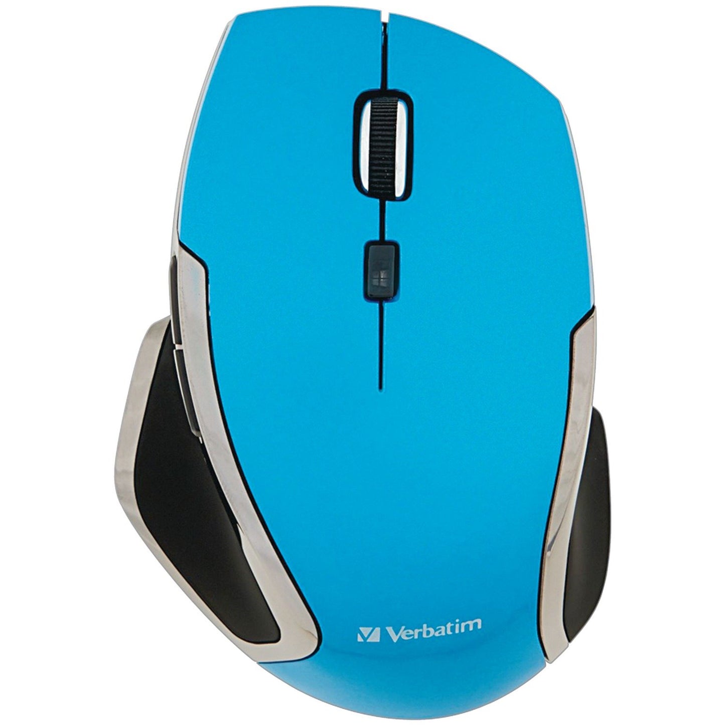 Verbatim 99016 Wireless Notebook 6-Button Deluxe Blue LED Mouse (Blue)