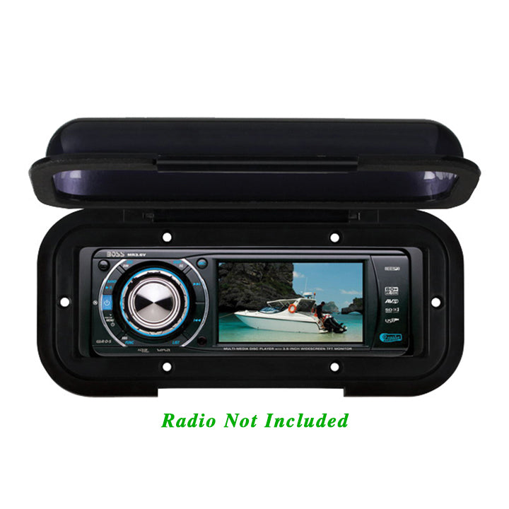 Boss Audio MRC5B Marine Boat Black Radio Cover