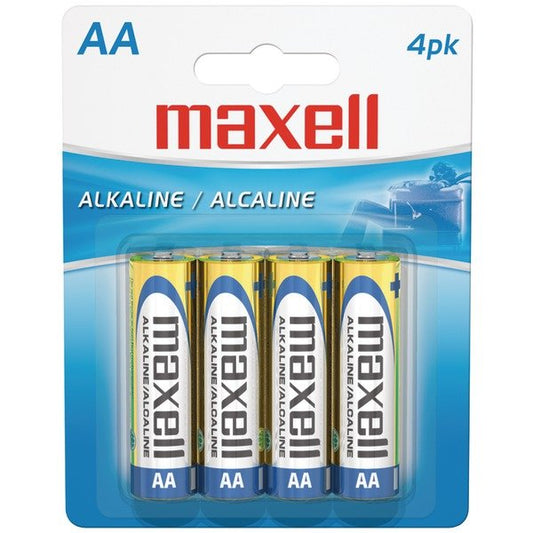 MAXELL 723465 - LR64BP AA 4Pk Carded Batteries