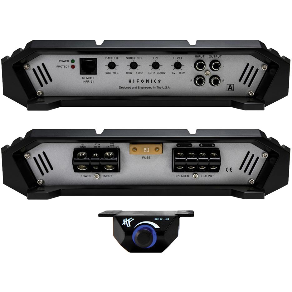Hifonics ZXX-1200.1D 1200W Peak Zeus Series Class-D Monoblock 1-Ohm Stable Amplifier