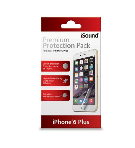 iSound iSound-6399 Screen Protection Pack For iPhone 6 Plus