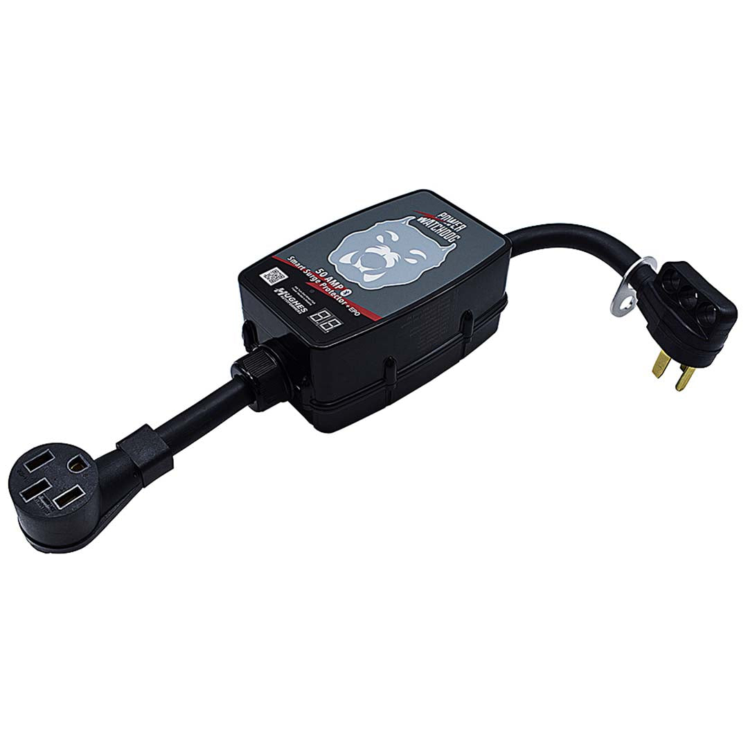 Hughes PWD50EPO Power Watchdog Bluetooth Portable Surge Protector w/EPO 50A