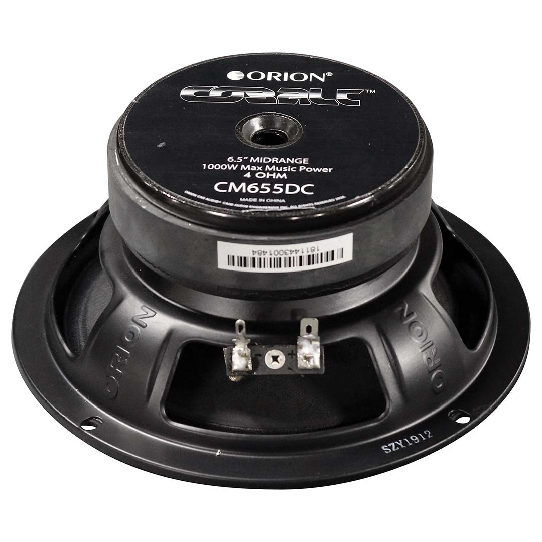 Orion CM655DC 6.5" Midbass, 500W Max with Grills (pair)