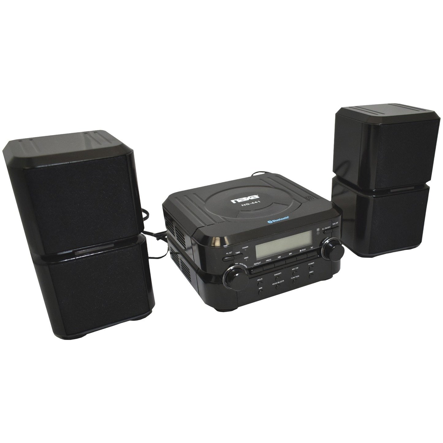 Naxa NS-441 Bluetooth CD Microsystem