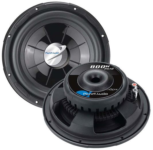 Planet Audio PX10 10" Shallow Mount Woofer 800W Max