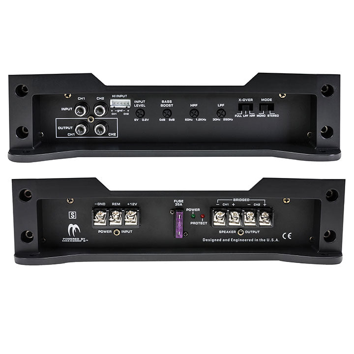 Crunch PZ10202 Powerzone 2 X 275 @ 4 Ohms 2 X 550 @ 2 Ohms