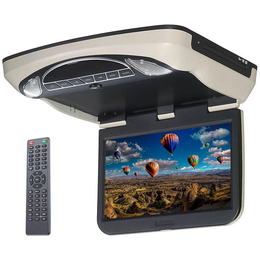 Audiovox VXMTG13 13.3" Overhead Monitor w/DVD, HDMI, IR/FM Transmitters