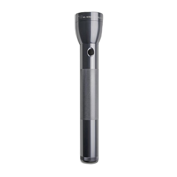 Maglite ML300LS3096 3 Cell D Led Flashlight Gray-Blister Pack