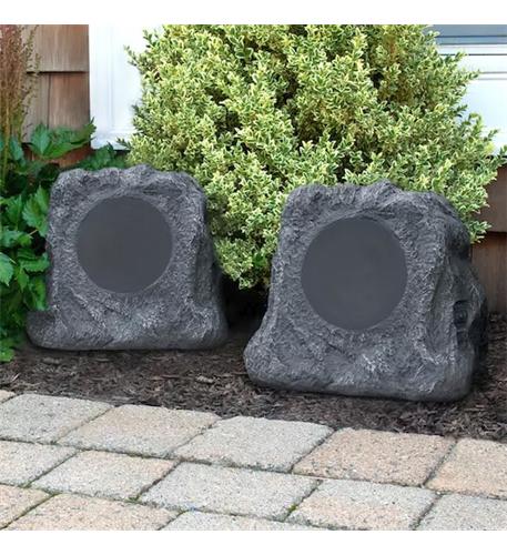 Innovative technology ITSBO-513P5 Bluetooth Outdoor Rock Speakers, Pair