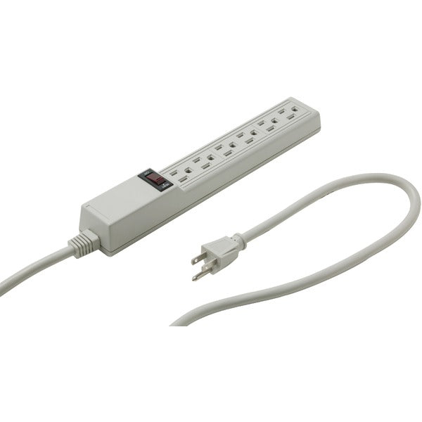 Steren 905-106 6-Outlet Surge-Protected Power Strip