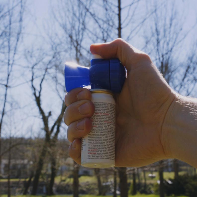 Frontiersman FHORN01 Bear Horn Sound Heard Up to ½ Mile Bear Deterrent