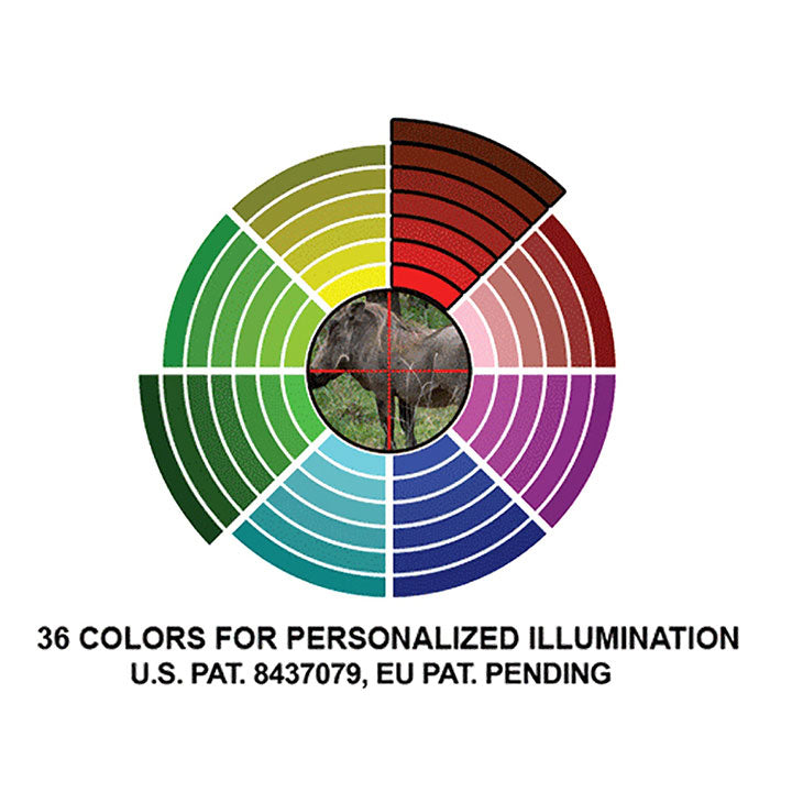 UTG SCP3U312AOIEW 3-1244 36-color Mil-dot Riflescope