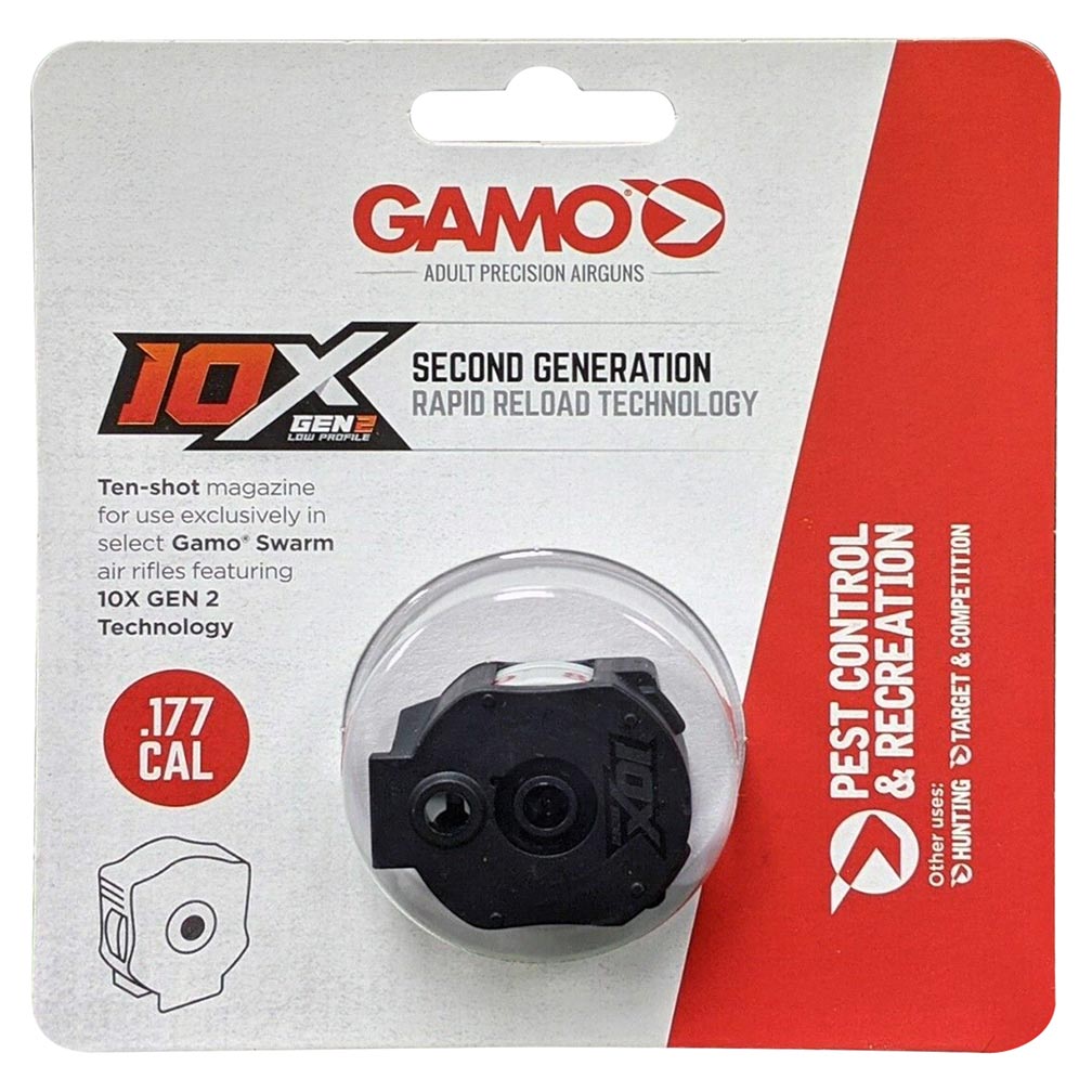 Gamo 621258954 .177cal Gen 2 10X Quick-Shot Magazine