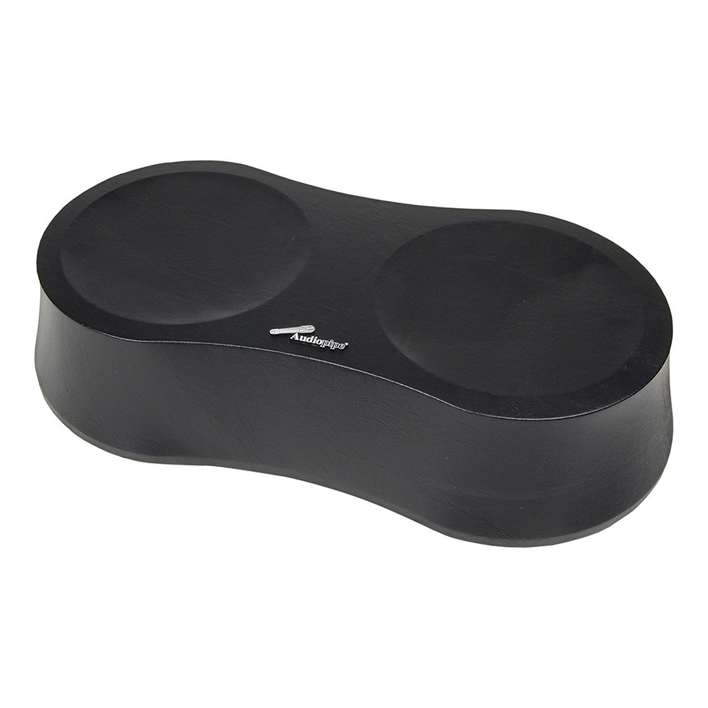 Audiopipe ISPODWD260BLK Dual 6 Speaker Pod with Black Vinyl Cover (Each)