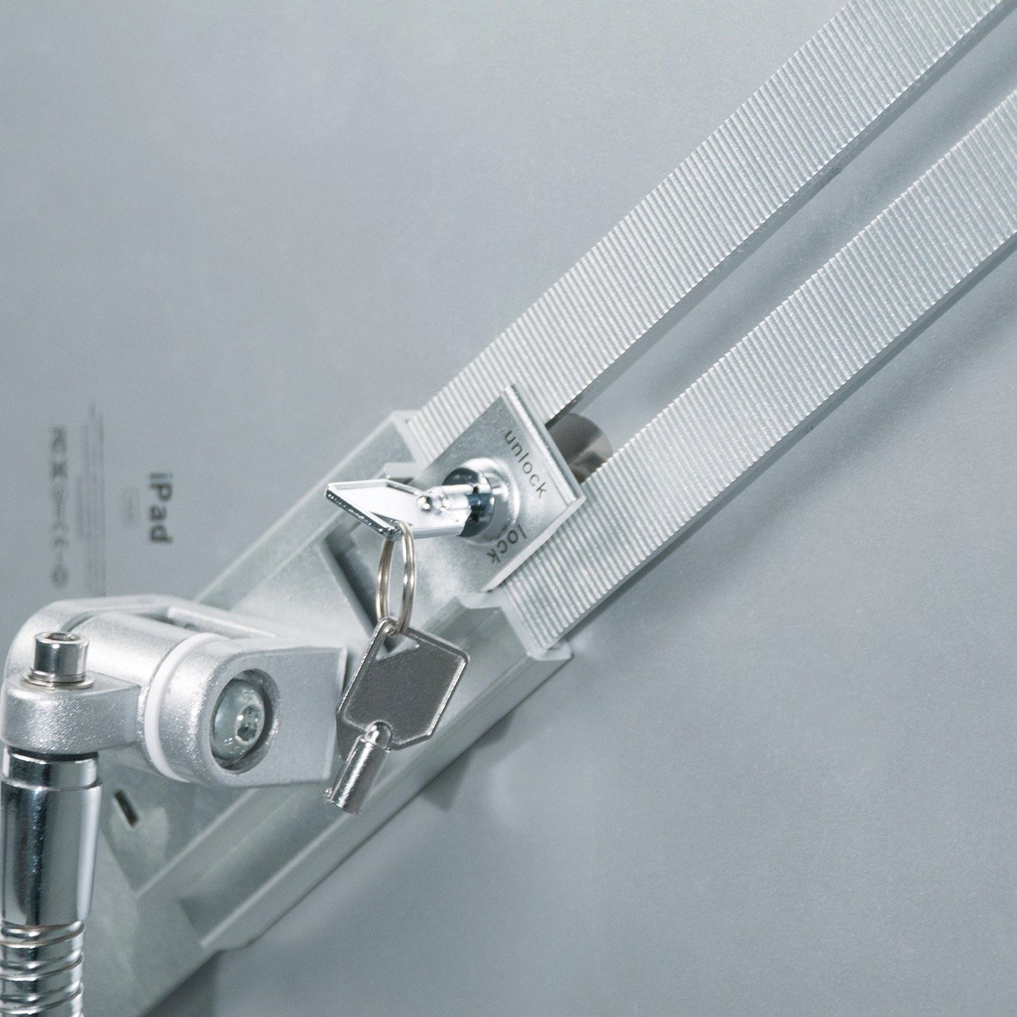 Cta Digital PADSCGS Compact Security Floor Stand w/Lock & Key for iPad®/Tablet