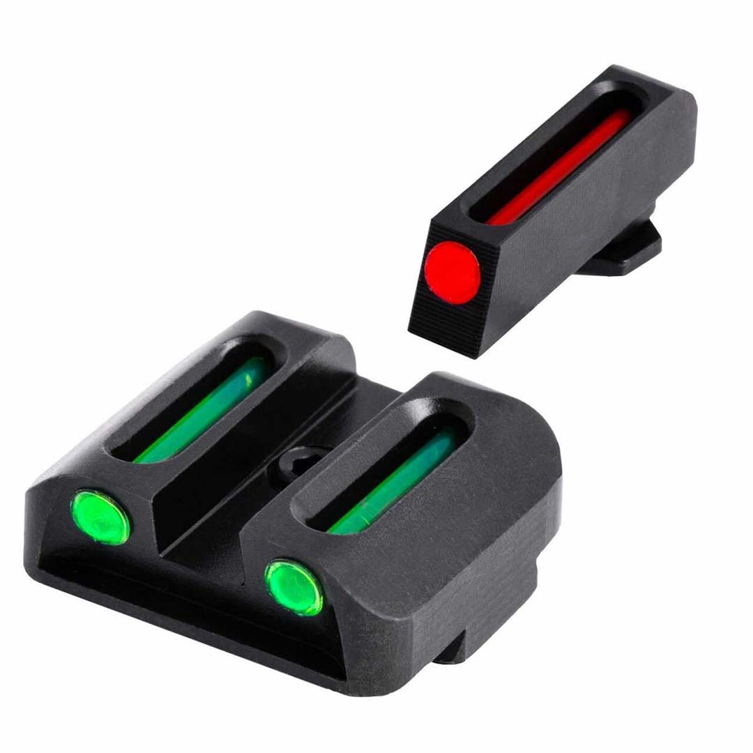 Truglo TG131G2 FO Fiber-Optic Handgun Sights Glock