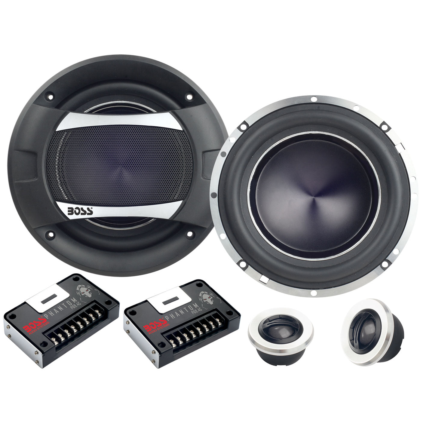 Boss Audio PC652C 6.5" 500 Watt 2 Way Component Speaker System