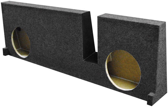 Q Power BQFORD102009XCAB 2009-2018 for Ford Dual 10" Downfire Empty Box Downfire