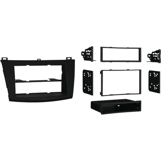 Metra 997514B Single or Double-DIN Installation Kit for 2010–2013 Mazda 3