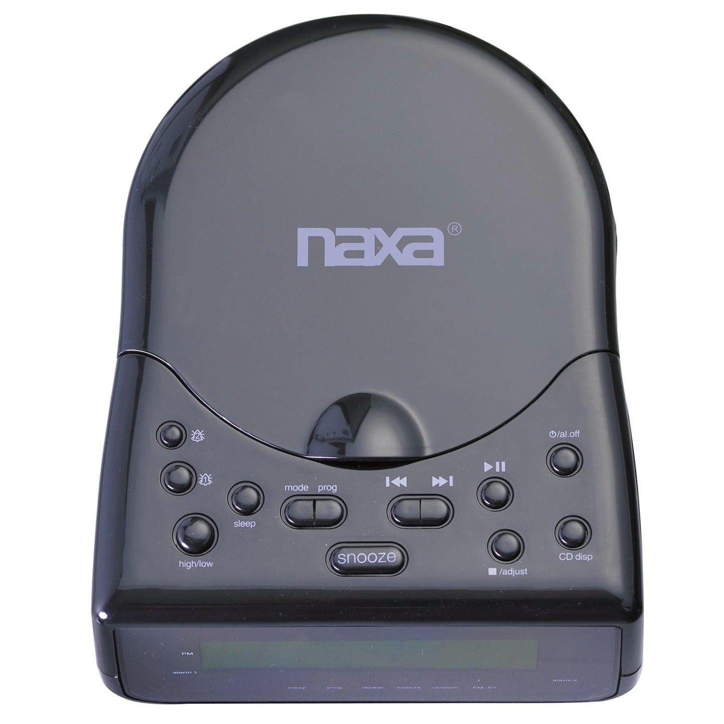 Naxa NRC-176 Digital Alarm Clock Radio w/CD Player