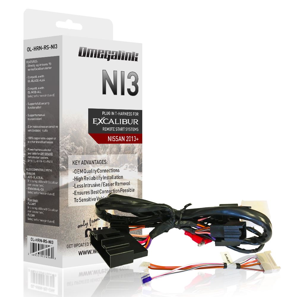 Excalibur OLHRNRSNI3 Analog T-Harness for Select Nissan Models