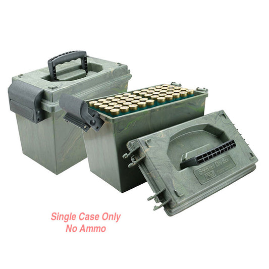 MTM SD1001209 Shotshell Dry Box 100 Round Case 12 Gauge Up To 3.5 Inch Wild Camo