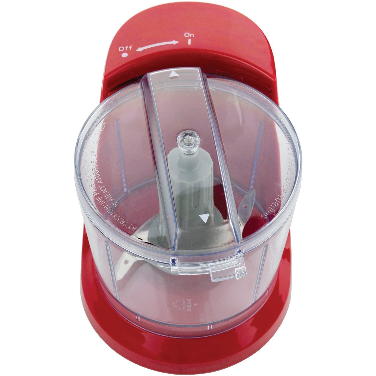 Brentwood Appl. MC-109R 1.5-Cup Mini Food Chopper (Red)