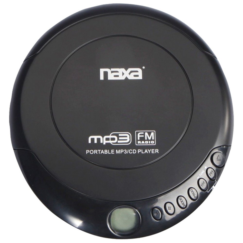 Naxa NPC-320 Slim Personal Anti-Shock CD Player/FM Radio