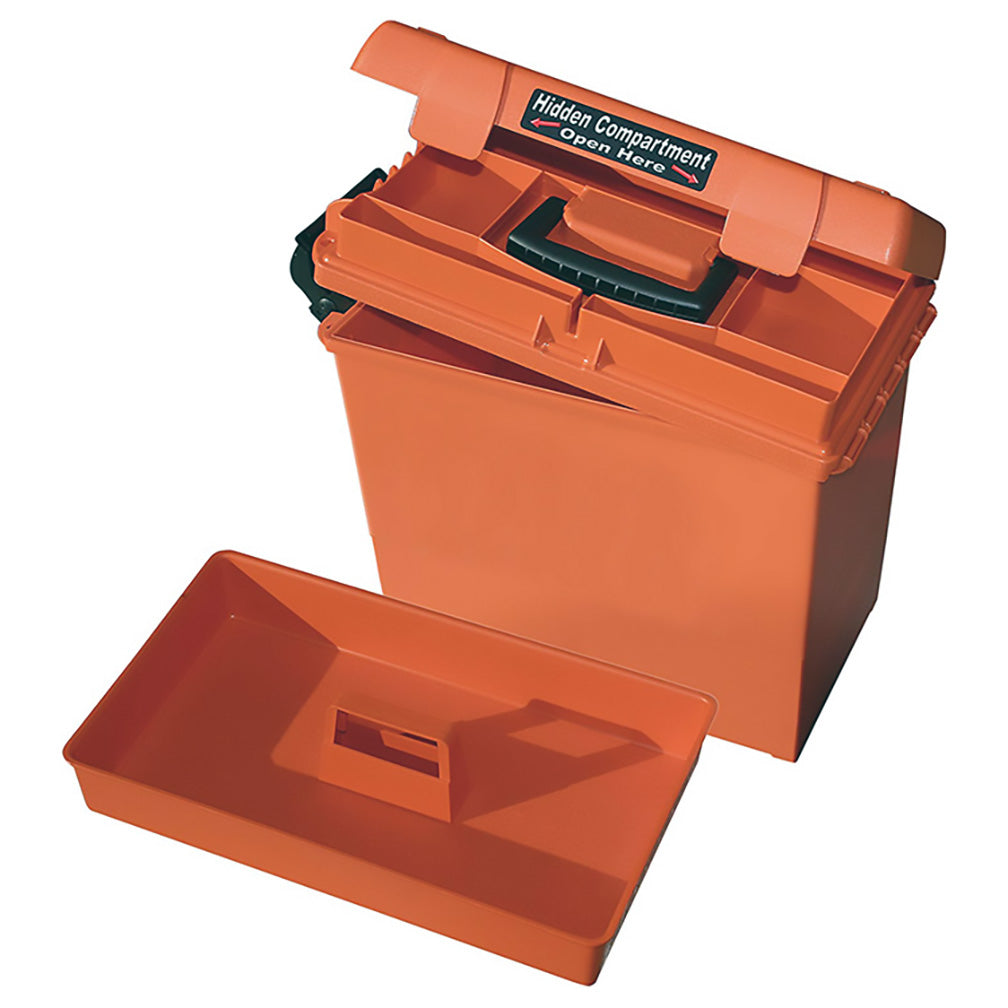 MTM SPUD235 Sportsmens Plus Utility Dry Box Oring Sealed 15X8.8X13In Orange